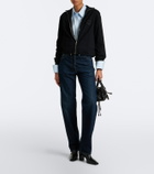 Prada Leather ankle boots