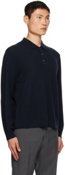 Theory Navy Hilles Polo