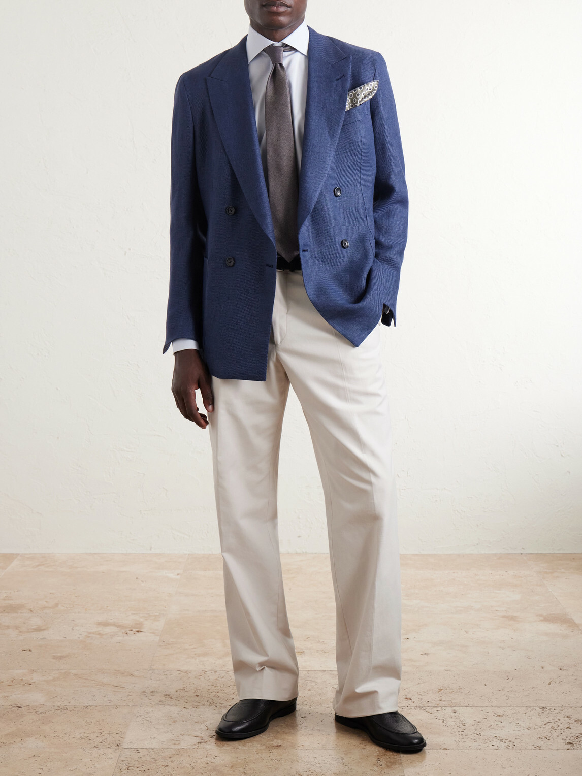 Zegna - Trofeo Cotton-Poplin Shirt - Blue