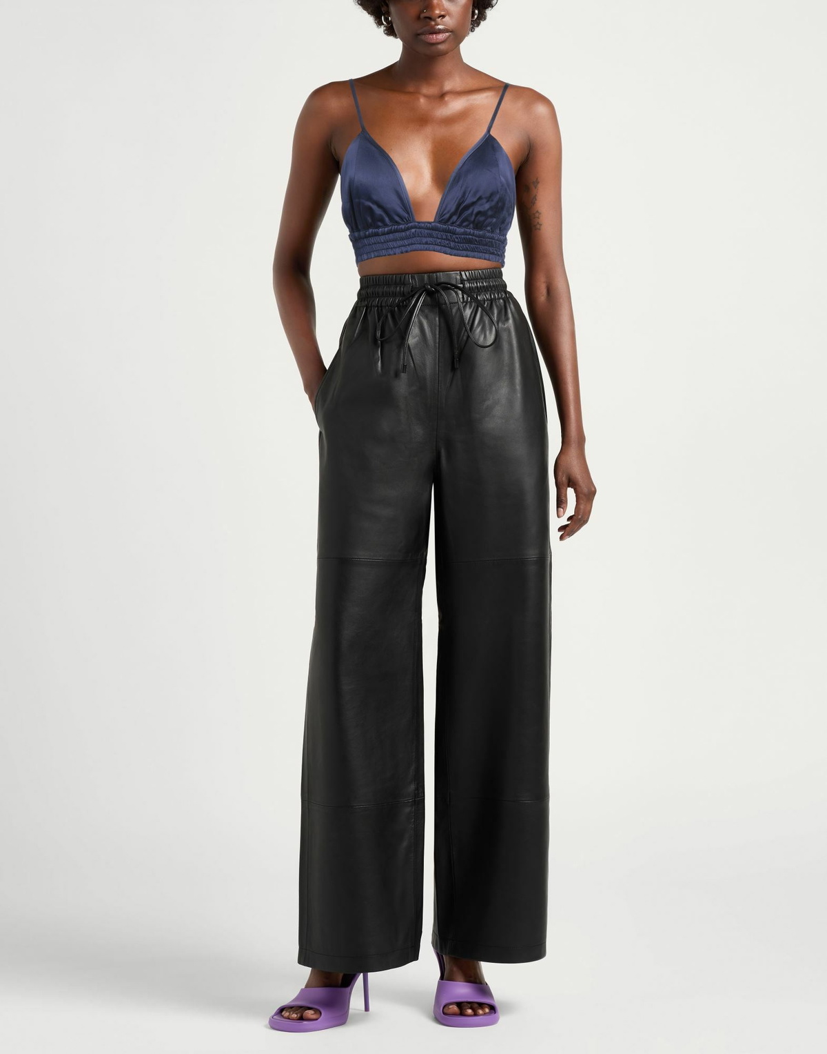 Jijil Womens Top in Navy