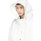 Chen Peng White Windproof Double Layer Jacket