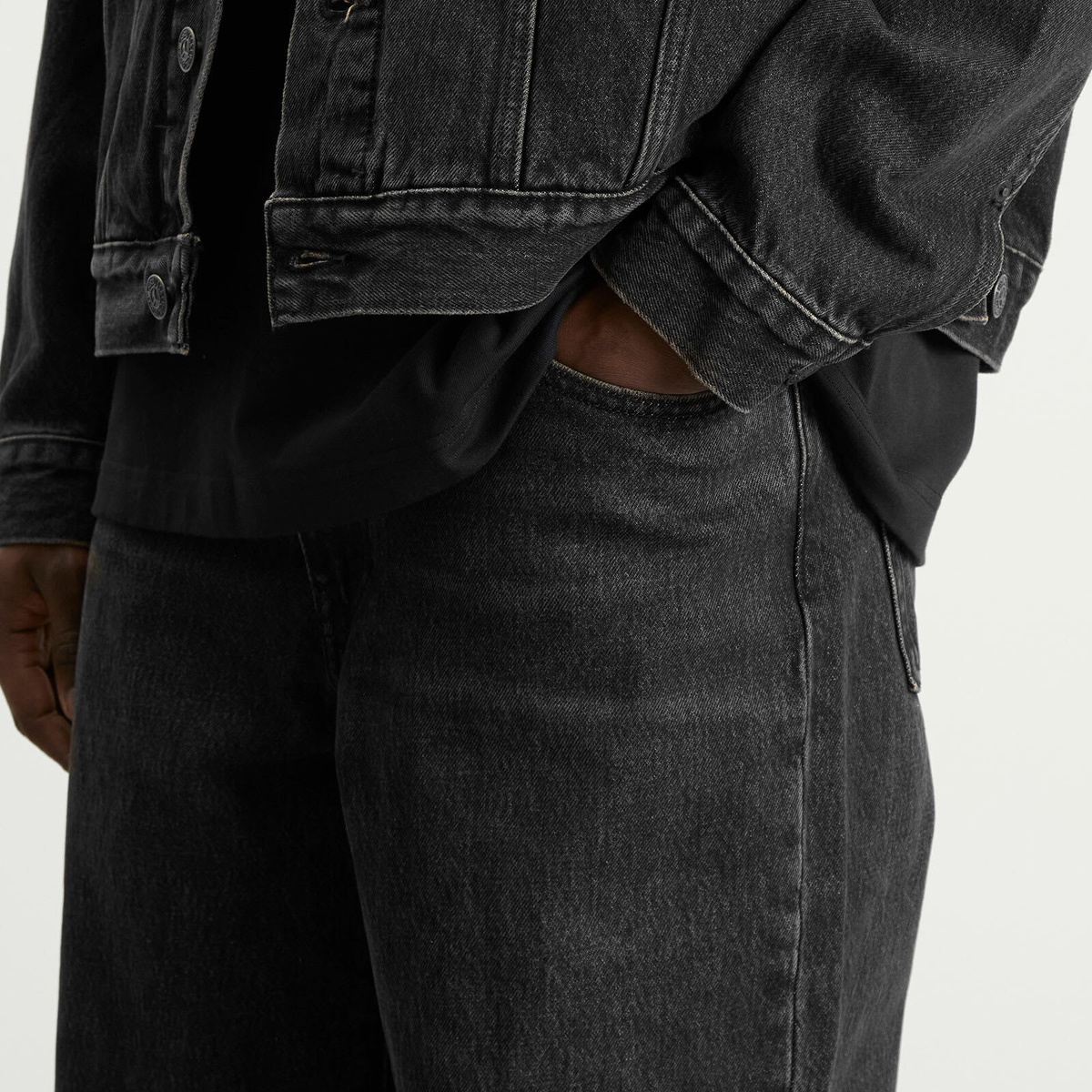 Levi's Men's x Jordan Baggy Jean in Black