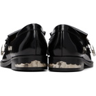 Toga Pulla Black Metal Loafers