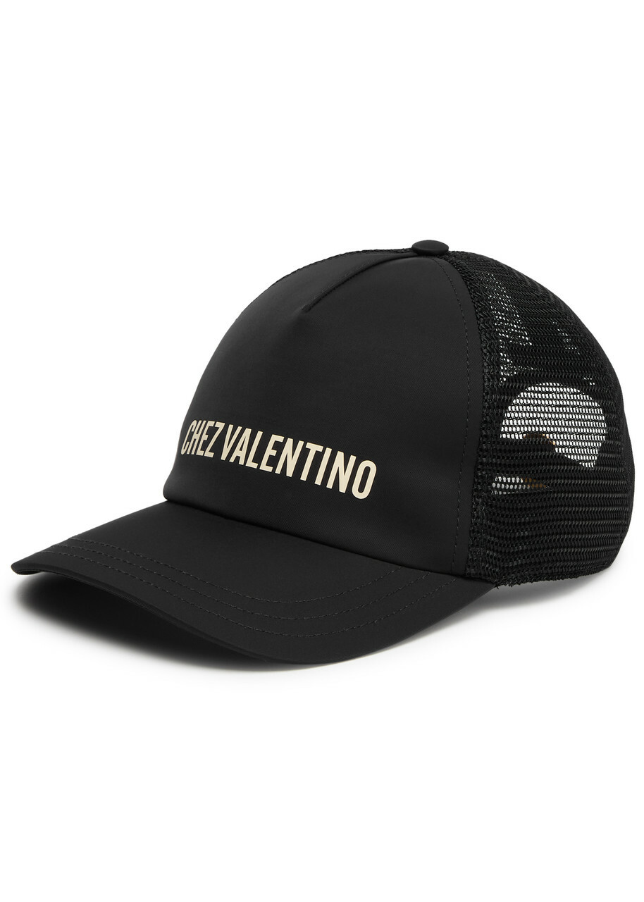 Valentino Garavani Logo-print Shell Trucker cap Black Valentino