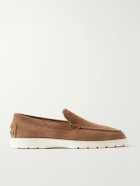 Tod's - Suede Loafers - Brown
