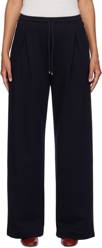 Photo: Max Mara Leisure Navy Curve Lounge Pants