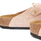 Birkenstock Boston Clog - Light Rose Suede
