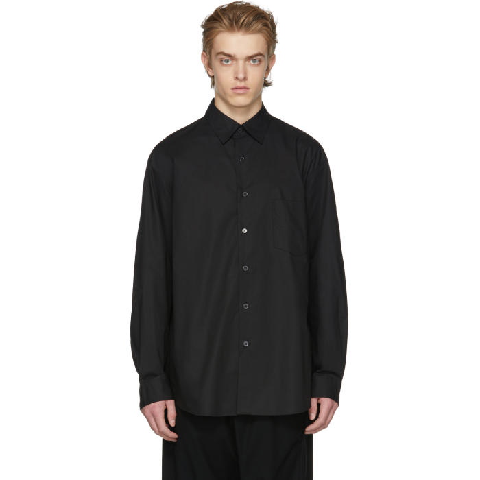 Photo: Y-3 Black Leopard Logo Shirt