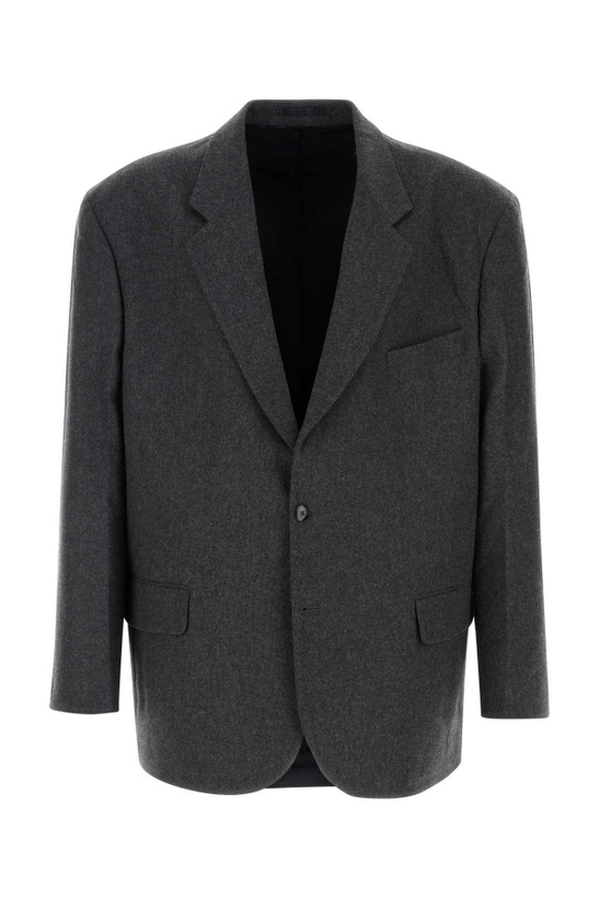 Photo: Random Identities Graphite Wool Blend Blazer