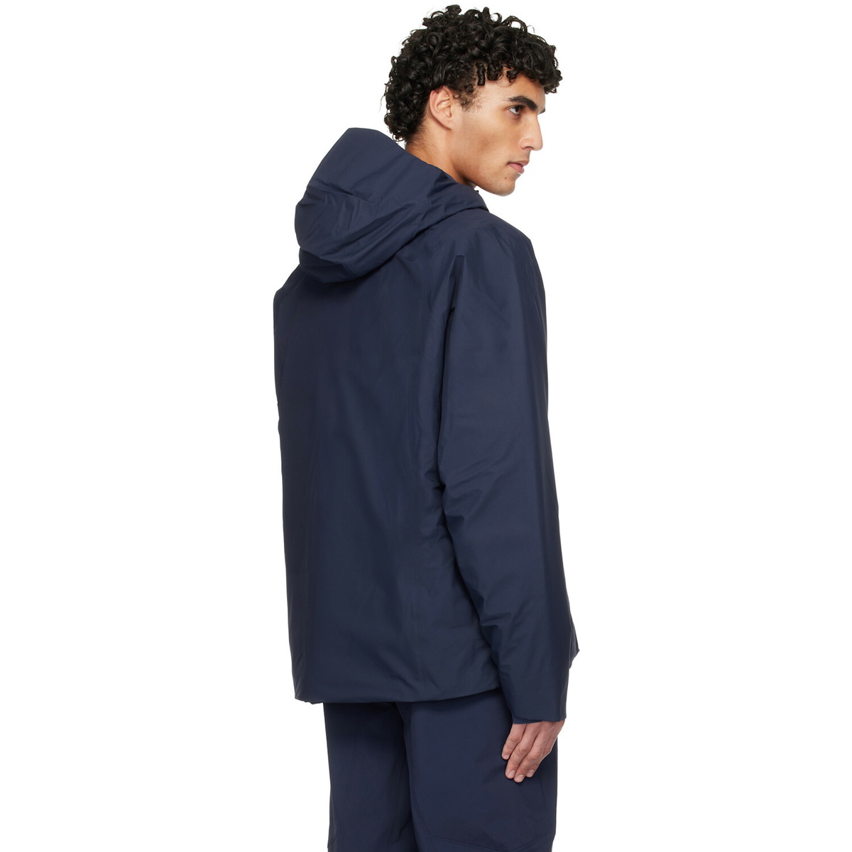 Veilance Navy Altus Down Jacket