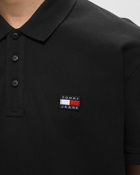 Tommy Jeans Classic Xs Badge Polo Black - Mens - Polos