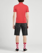 K-way Mens Polo shirt in Tomato red