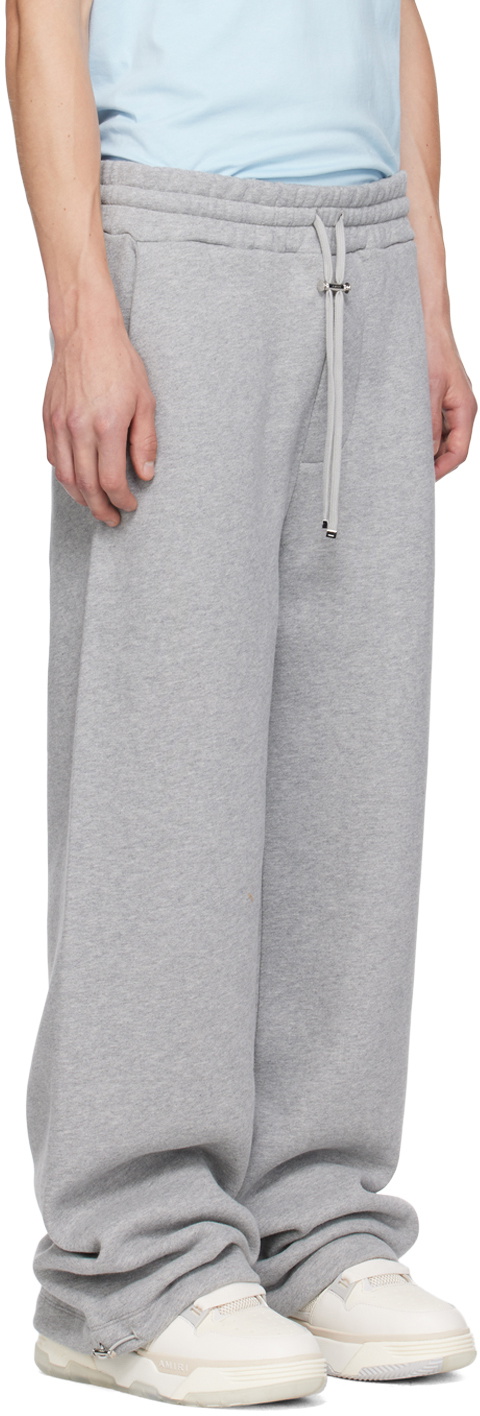 ★Wai Kei★ Logo embroidered sweatpants grey YKBE01PT06-2 MUSINSA | WAI KEI Logo embroidered sweatpants grey
