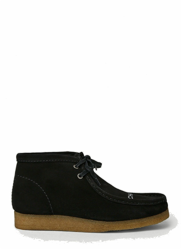 Photo: Chaos Balance Wallabee Shoes in Black