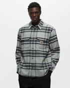 Carhartt Wip L/S Hawkins Shirt Grey - Mens - Longsleeves