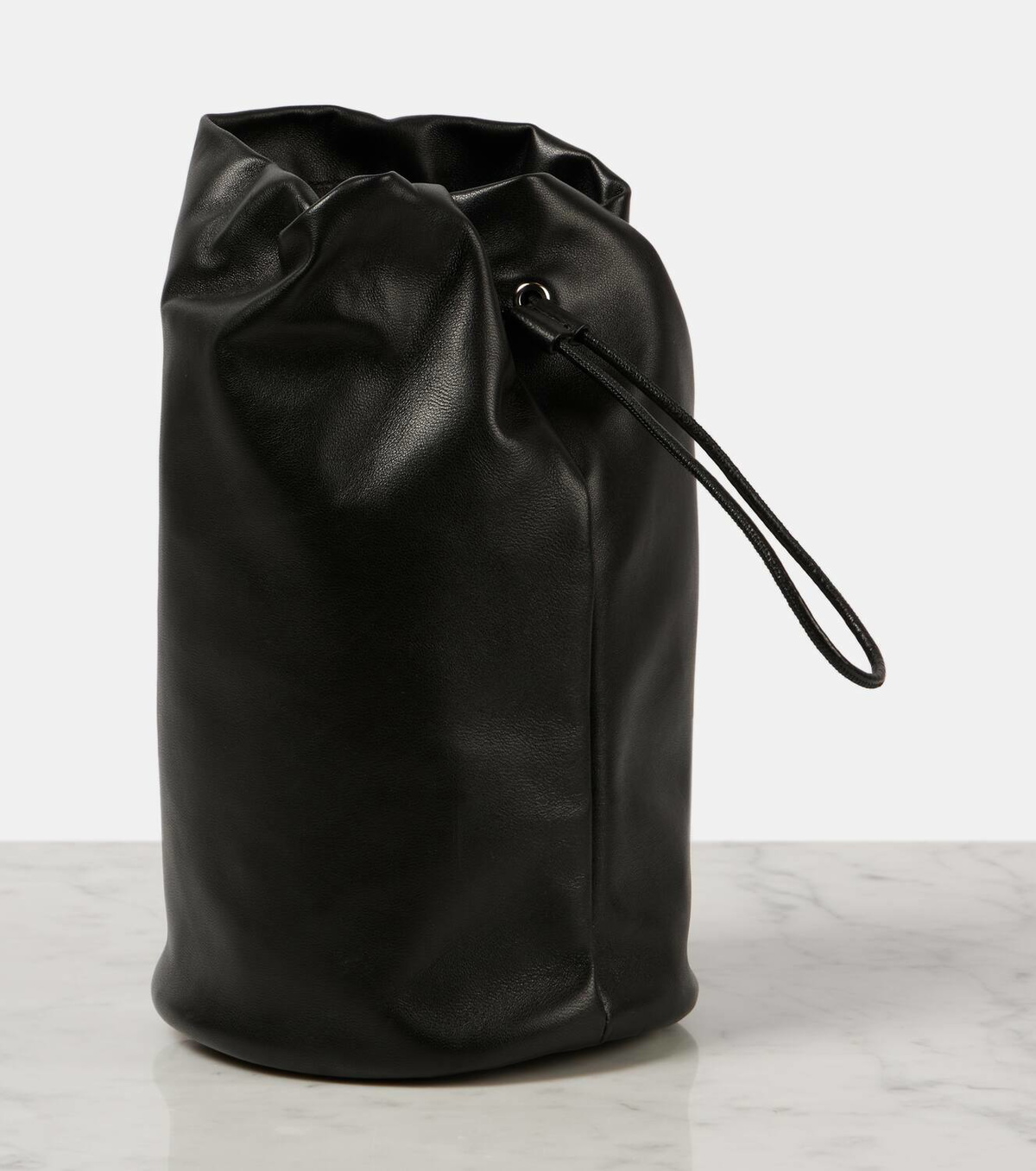 The Row Sporty leather pouch The Row