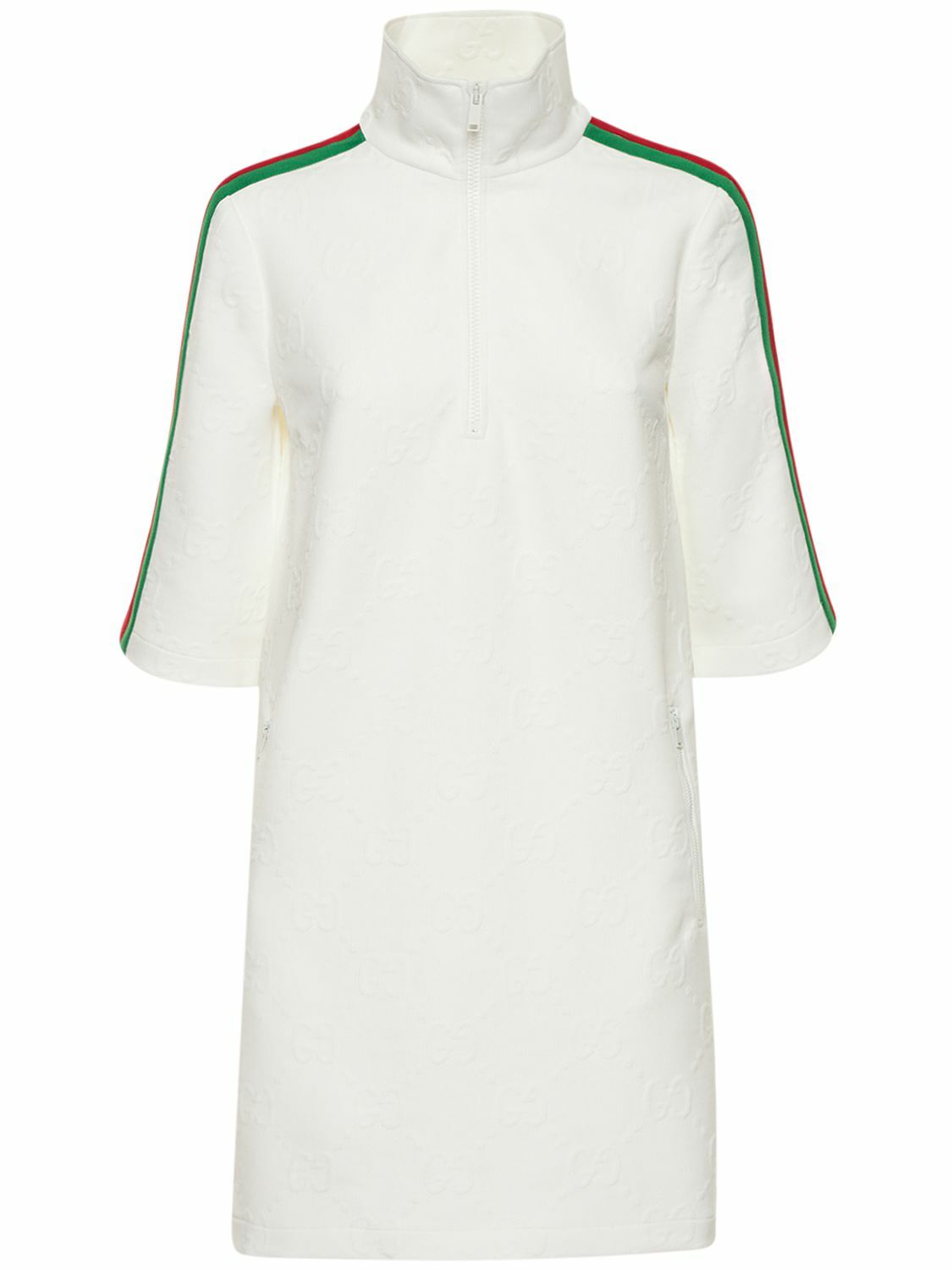 GUCCI - Gg Jacquard Jersey Dress