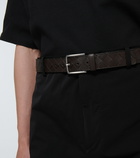 Bottega Veneta - Intrecciato leather belt