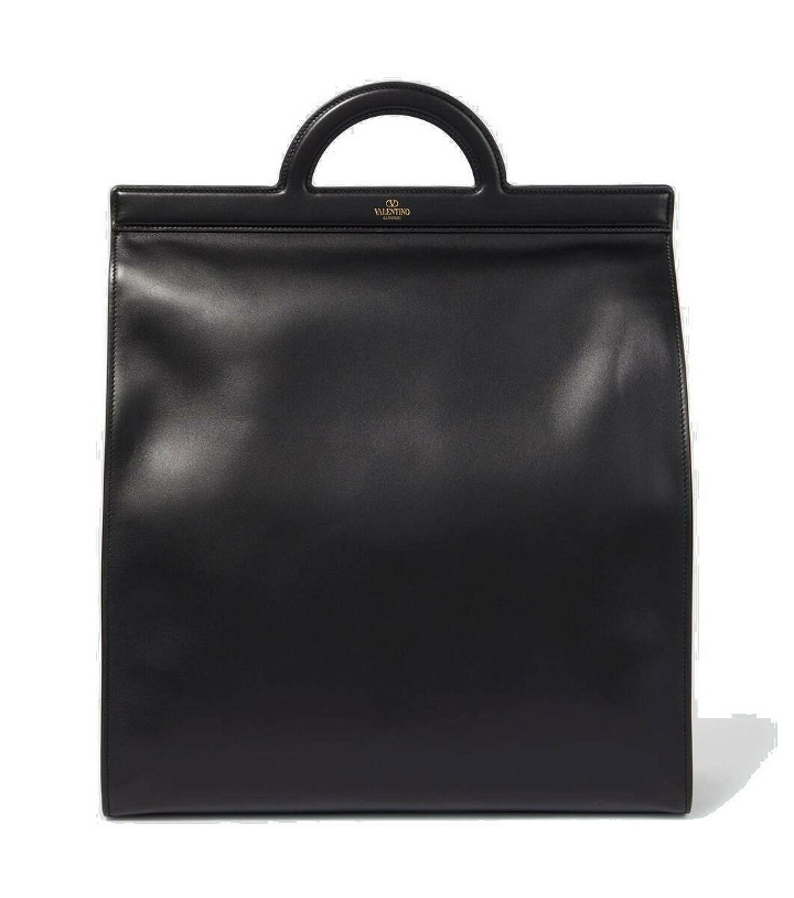 Photo: Valentino Garavani Medium leather tote bag