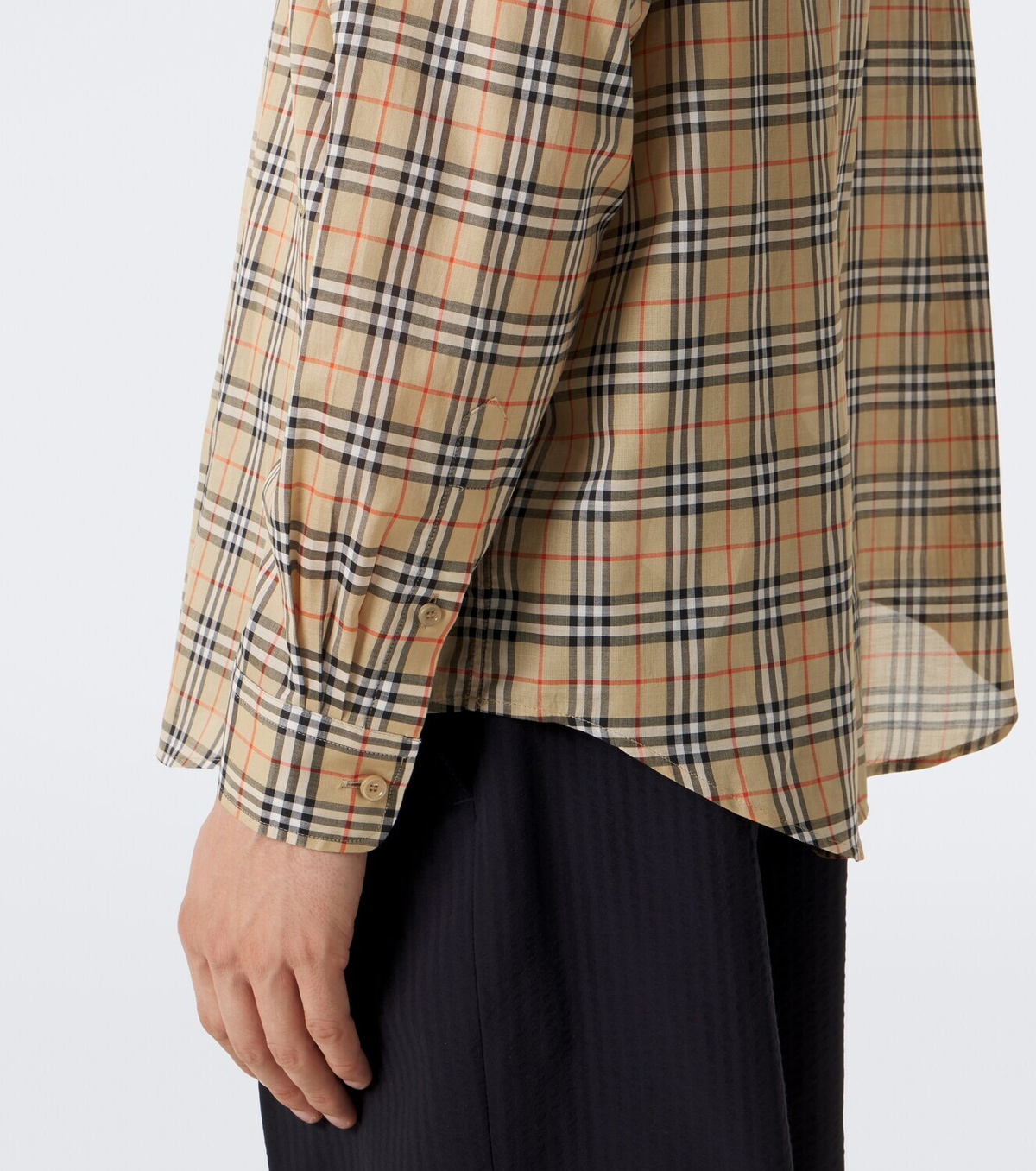 Burberry Burberry Check cotton shirt