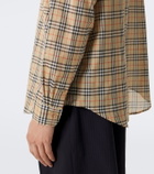 Burberry Burberry Check cotton shirt