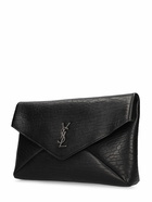 SAINT LAURENT - Cassandre Large Leather Pouch