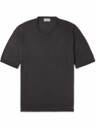 John Smedley - Kempton Slim-Fit Sea Island Cotton T-Shirt - Brown