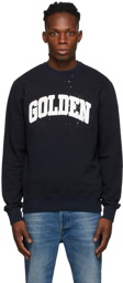 Golden Goose Navy Journey Archibald Crewneck