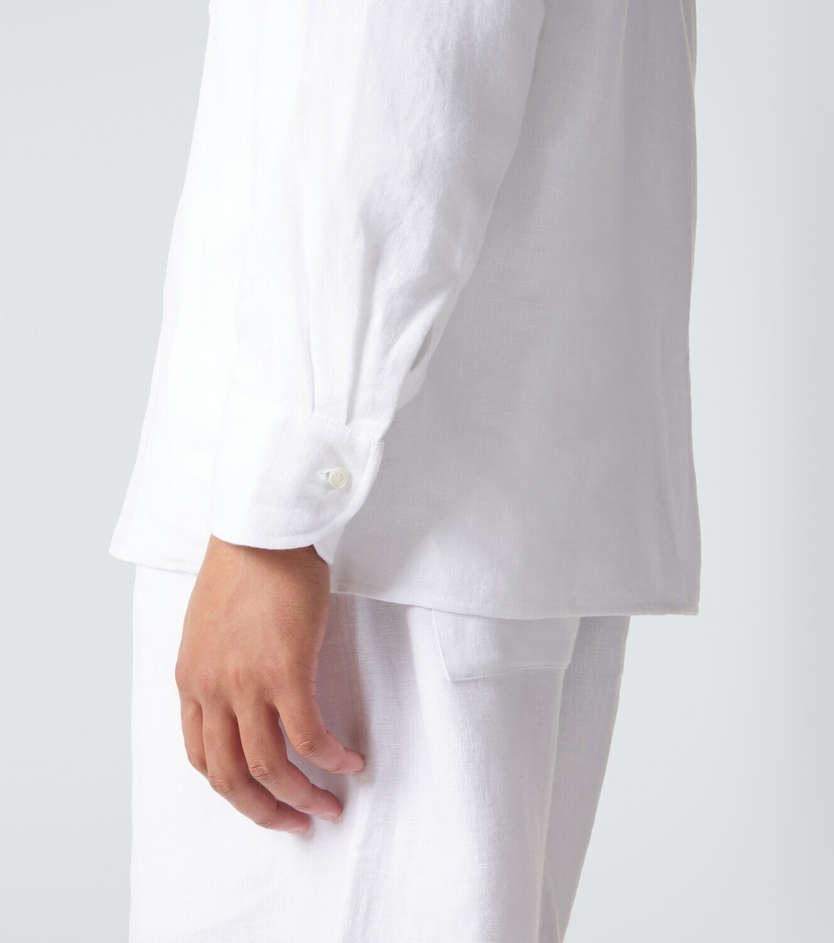 Saman Amel Linen overshirt