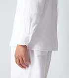 Saman Amel Linen overshirt