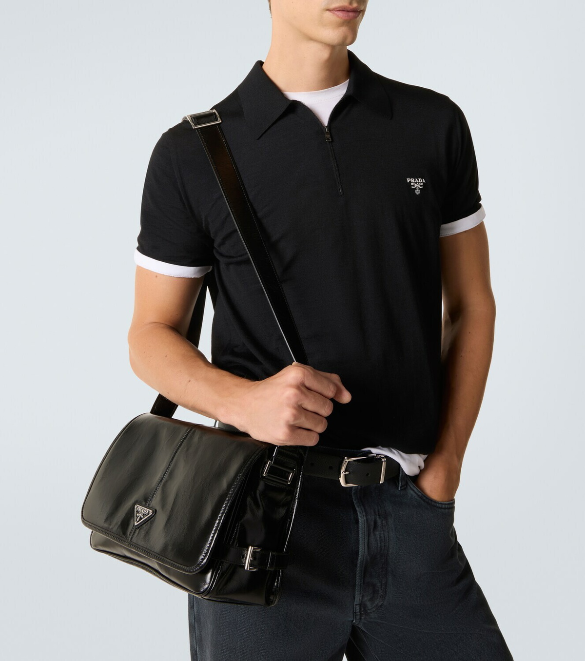 Prada Leather shoulder bag