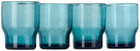 POLSPOTTEN Blue Bubbles Tumbler Set