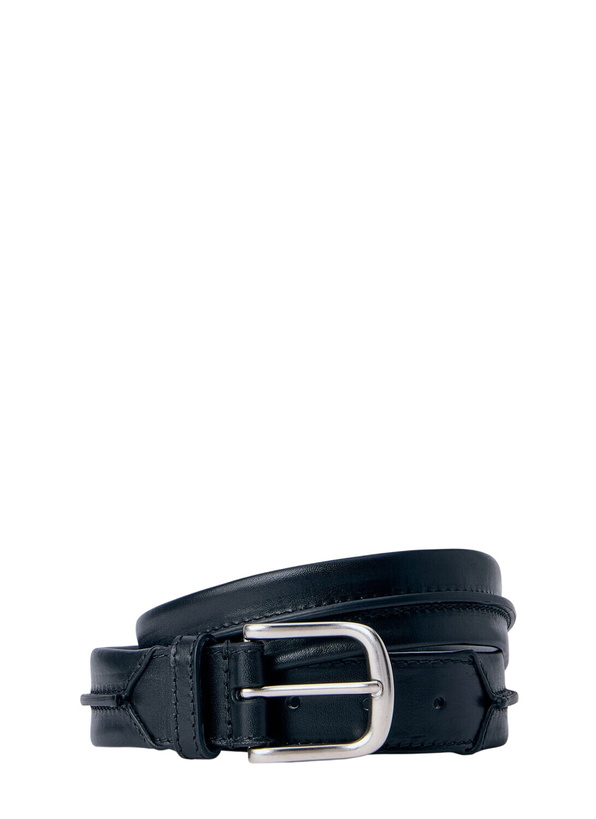 Photo: Dries Van Noten Embossead Seam Leather Belt