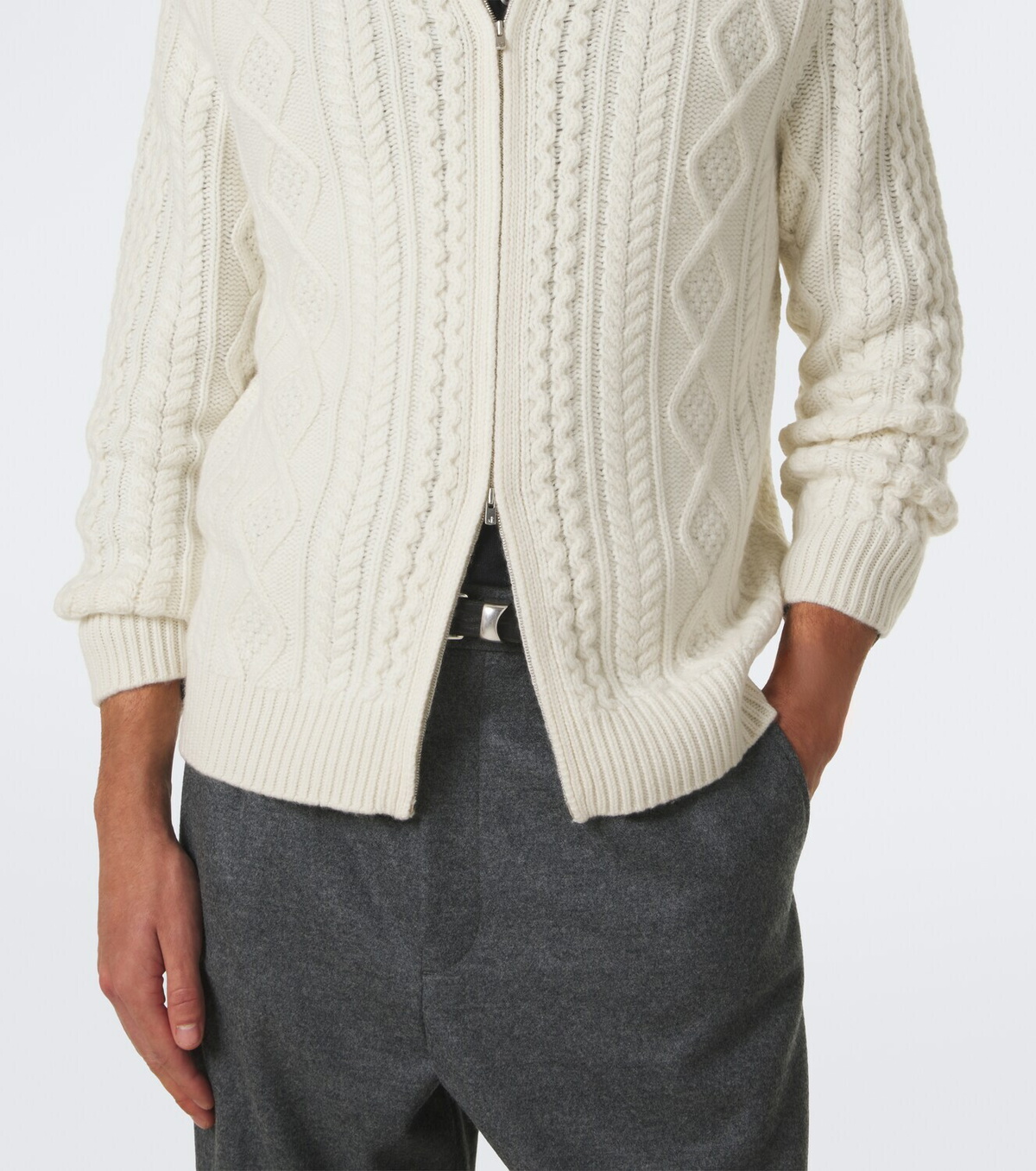 Arch4 Mr Walter cable-knit cashmere cardigan