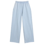 Acne Studios Women's Felin Washed Wide Joggers in Dirty Blue