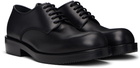 Dries Van Noten Black Leather Derbys