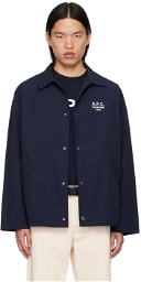 A.P.C. Navy Regis Jacket