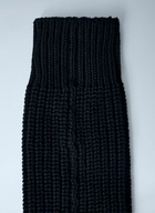 Moncler + Rick Owens Ribbed Knit Knee-High Socks