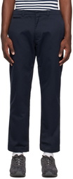 Nanamica Navy Straight Trousers