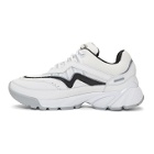 Axel Arigato White and Black Runner Sneakers