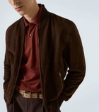 Tod's Suede bomber jacket