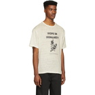 Stolen Girlfriends Club Off-White Linen A Flower For You T-Shirt