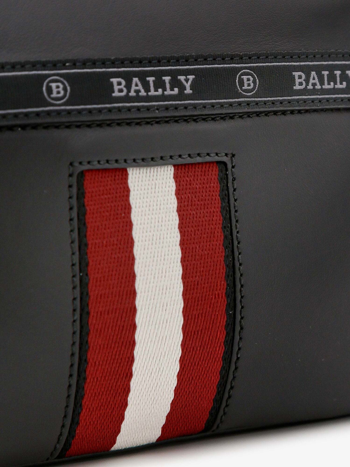 Bally Black Shoulder Bag Mens Bally