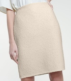 Marc Jacobs - Wool-blend bouclé pencil skirt