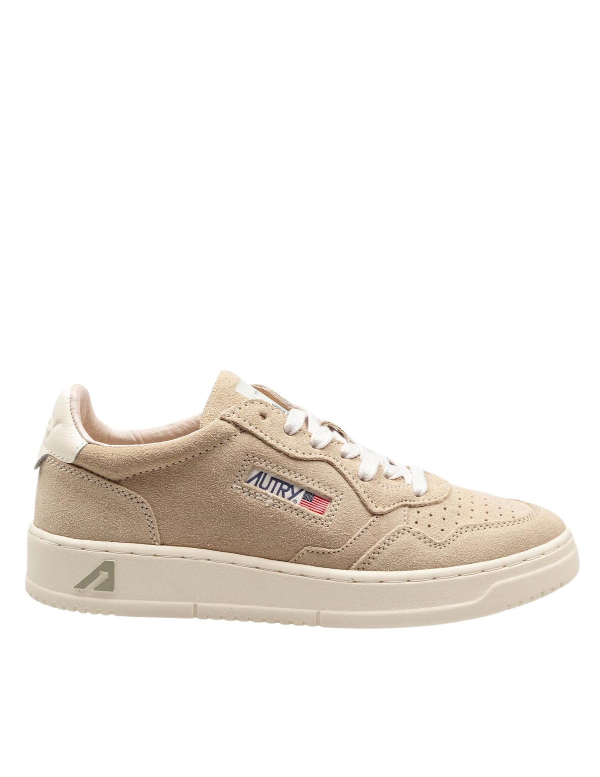 Autry Sneakers Medalist In Suede Color Papyrus