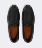 Zegna Pioggia leather loafers