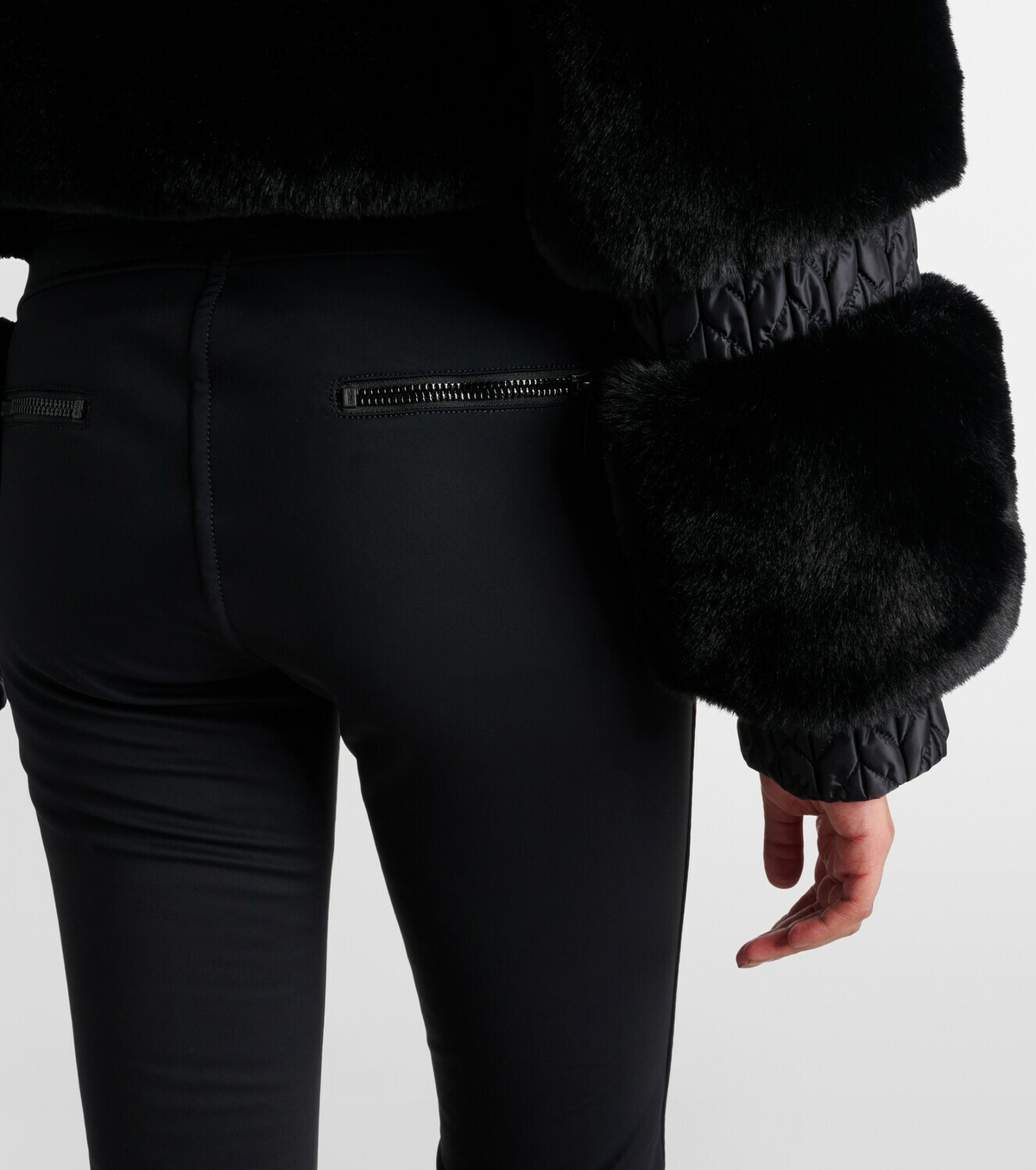 Goldbergh Lieke faux fur-trimmed ski jumpsuit