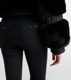 Goldbergh Lieke faux fur-trimmed ski jumpsuit