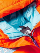The North Face - Trans-Antarctica Expedition DryVent Hooded Down Parka - Orange
