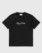 ØLÅF ZIGZAG WAVY DRIFT TEE Black Mens Shortsleefe